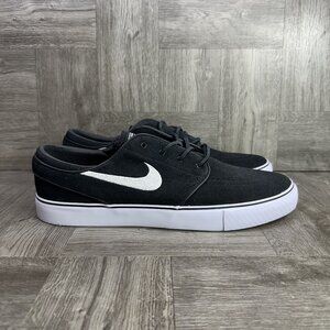 Nike SB Zoom Janoski OG+ Men's size 13 Black Suede Skate Shoes FD6757-001